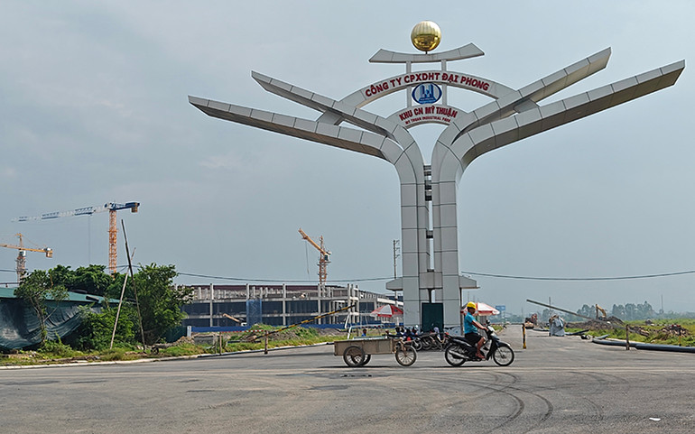 Khu công nghiệp Mỹ Thuận thu hút nhiều dự án của các nhà đầu tư lớn.