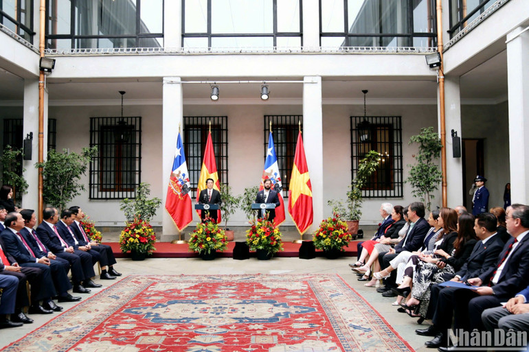 Toàn cảnh cuộc gặp gỡ báo chí.