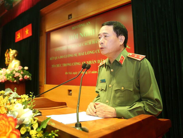 Thứ trưởng Lê Quốc Hùng phát biểu chỉ đạo.