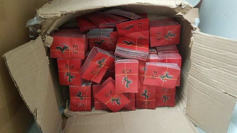 Tang vật thu giữ. Tang vật thu giữ.