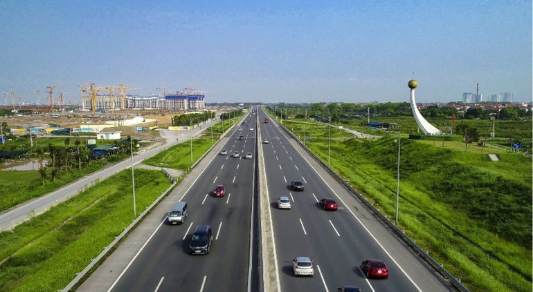 Cao tốc Hà Nội - Hải Phòng.