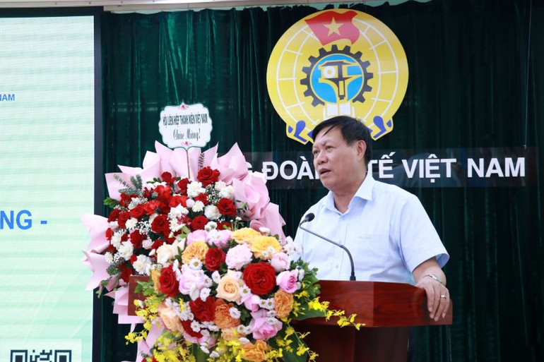 Thứ trưởng Y tế Đỗ Xuân Tuyên phát biểu tại lễ ký kết.