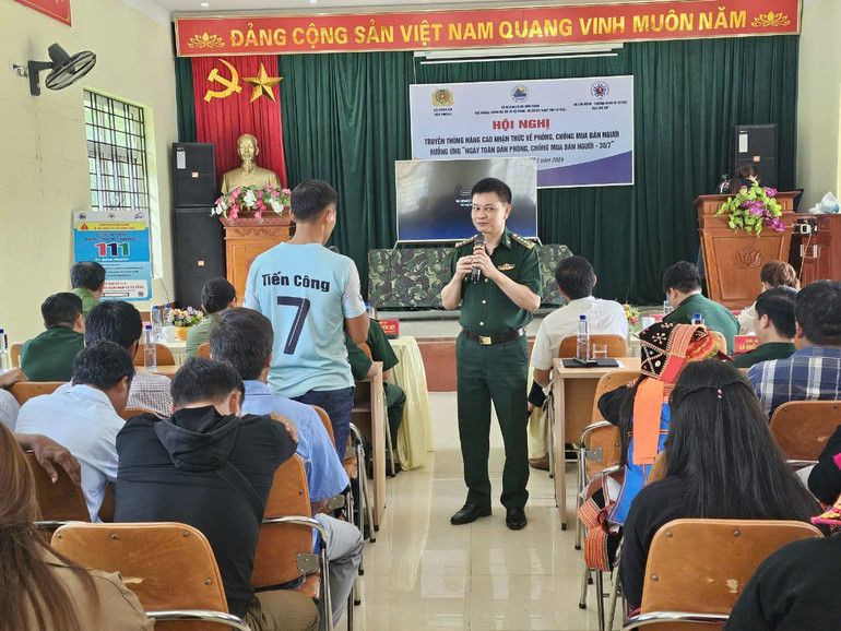 Truyền thông nâng cao nhận thức về phòng, chống mua bán người, hưởng ứng "Ngày toàn dân phòng, chống mua bán người- 30/7".