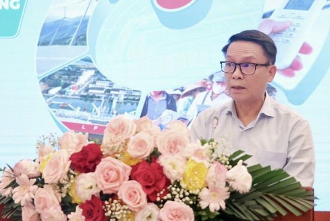 Phó Chủ tịch Thường trực Hội Nhà báo Việt Nam Nguyễn Đức Lợi phát biểu khai mạc.