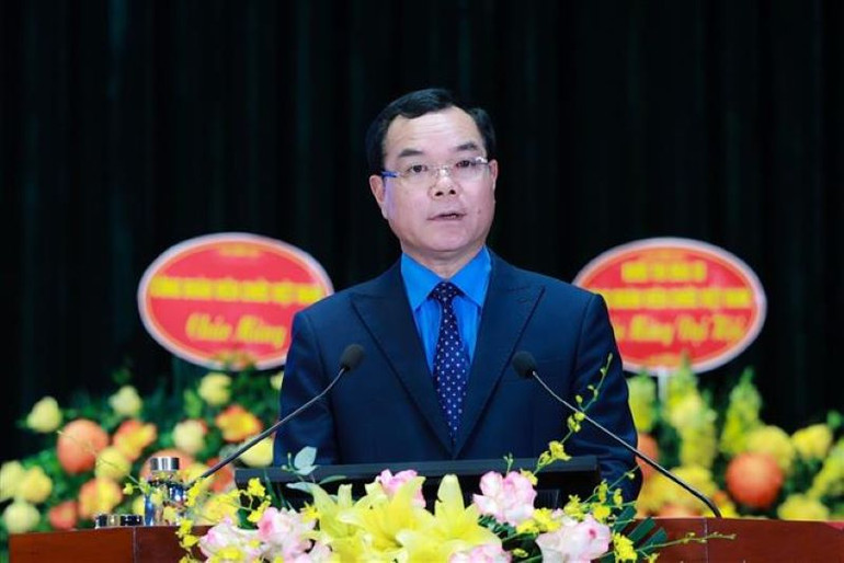 Chủ tịch Tổng Liên đoàn Lao động Việt Nam Nguyễn Đình Khang.