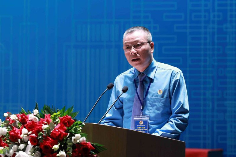 Chủ tịch Công đoàn Công ty Honda Việt Nam Phan Tuấn Anh.