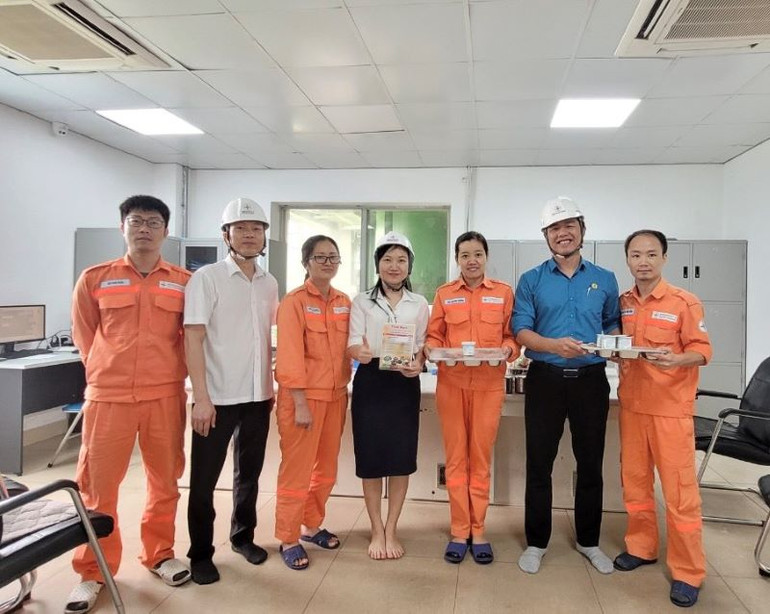 “Bữa cơm Công đoàn” do Công đoàn Công ty CP Nhiệt điện Hải Phòng tổ chức.