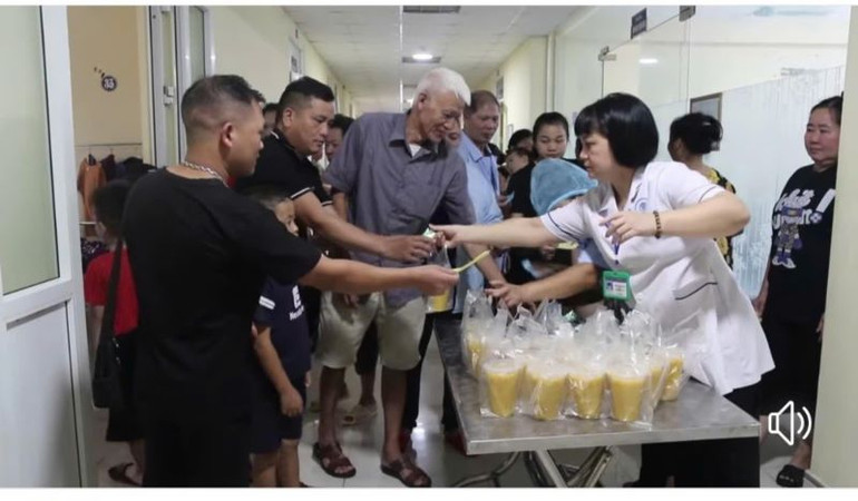 Video tham dự cuộc thi đăng tải trên trang Facebook Công đoàn Y tế Lào Cai.