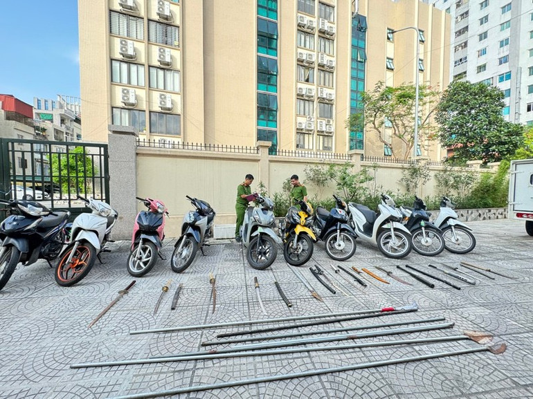 Tang vật được thu giữ.