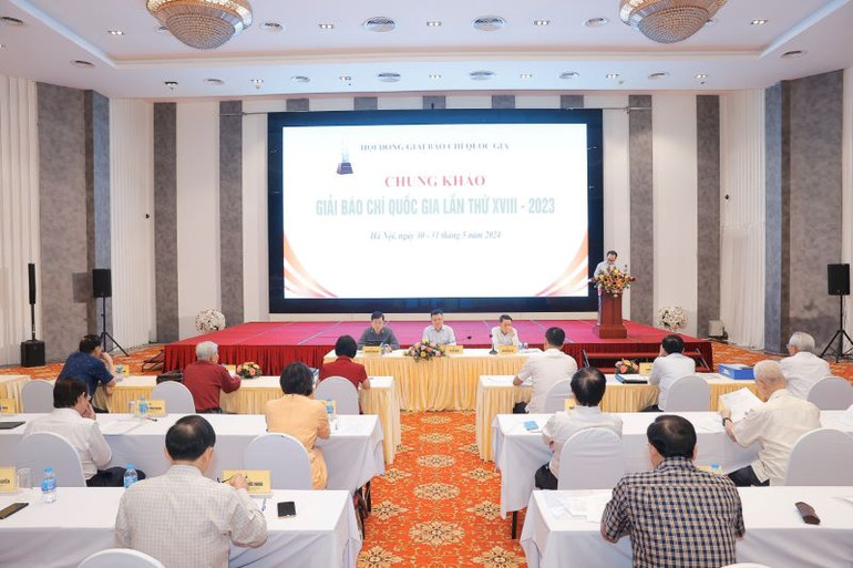 Vòng Chung khảo Giải Báo chí quốc gia năm 2023.