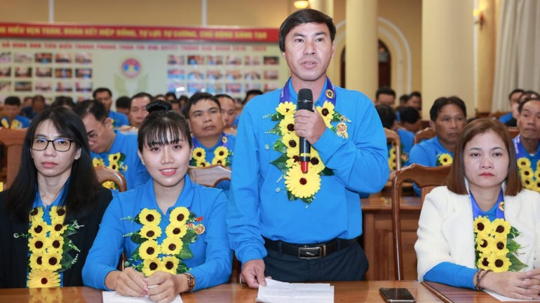 Đảng viên Lại Thế Phúc chia sẻ động cơ vào Đảng.