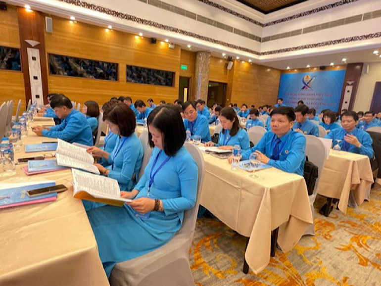 Các đại biểu chính thức tham gia Đại hội.