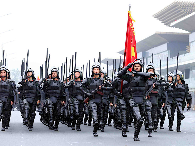 Sẵn sàng cho lễ kỷ niệm.