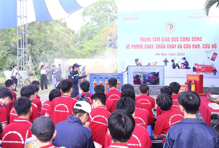 Trung tâm ra đời đáp ứng yêu cầu thực tiễn về công tác phòng cháy, chữa cháy và cứu nạn, cứu hộ trong tình hình mới.