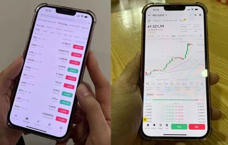 Việc giao dịch, đầu tư tiền ảo hiện nay tại Việt Nam được thực hiện thông qua các sàn giao dịch quốc tế.
