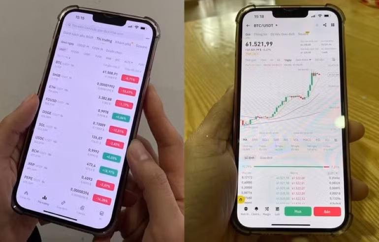 Việc giao dịch, đầu tư tiền ảo hiện nay tại Việt Nam được thực hiện thông qua các sàn giao dịch quốc tế. Việc giao dịch, đầu tư tiền ảo hiện nay tại Việt Nam được thực hiện thông qua các sàn giao dịch quốc tế.