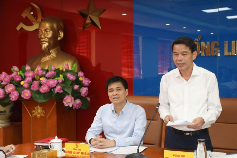 Phó trưởng Ban Tuyên giáo Trung ương Vũ Thanh Mai kết luận buổi làm việc. Phó trưởng Ban Tuyên giáo Trung ương Vũ Thanh Mai kết luận buổi làm việc.