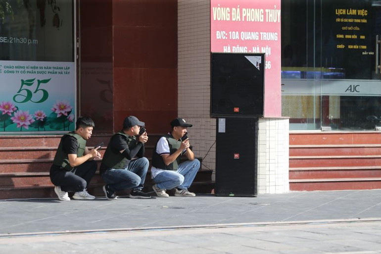 Quận Hà Đông tập trung nhiều chi nhánh, phòng giao dịch ngân hàng, nhiều cơ sở kinh doanh vàng, bạc, tiềm ẩn nguy cơ trộm, cướp.