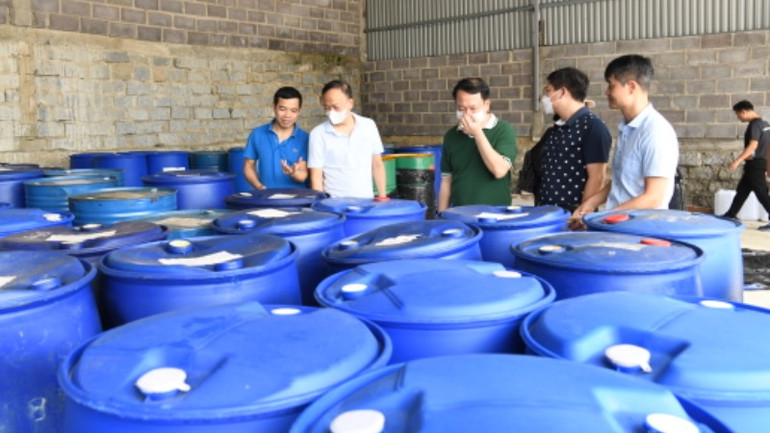 Tang vật thu giữ.