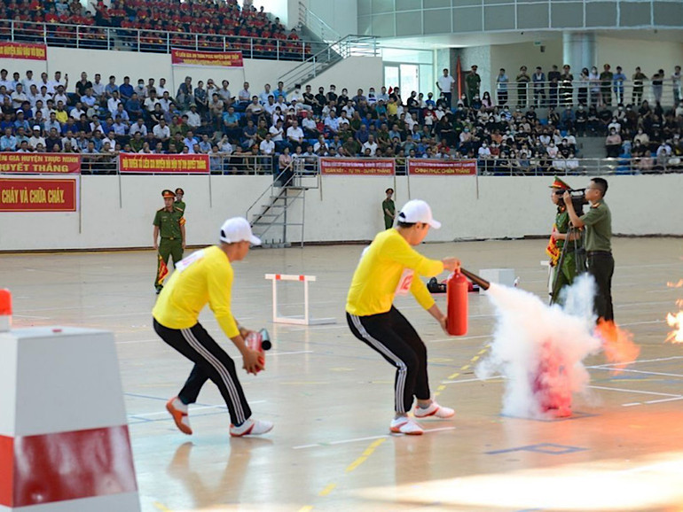 Tổ liên gia an toàn phòng cháy, chữa cháy tham gia hội thao năm 2023 tỉnh Nam Định. Tổ liên gia an toàn phòng cháy, chữa cháy tham gia hội thao năm 2023 tỉnh Nam Định.