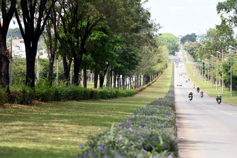 Một góc thành phố Biên Hòa, tỉnh Đồng Nai. Ảnh: Thiên Vương