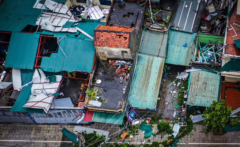 Bão số 3 để lại những mất mát và hậu quả rất nặng nề. Ảnh: Thành Đạt