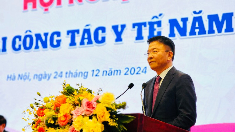 Phó Thủ tướng Lê Thành Long phát biểu tại hội nghị.