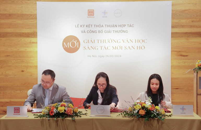 Đại diện các đơn vị ký thoả thuận hợp tác