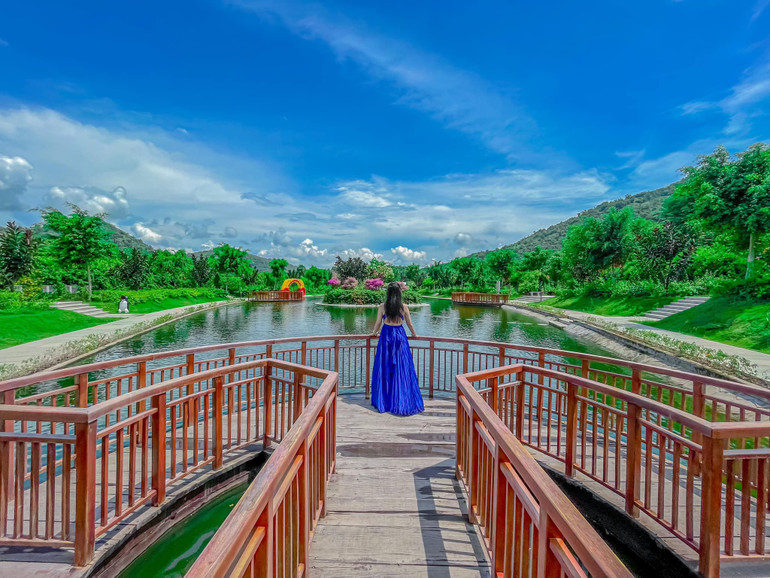 Không gian du lịch xanh ấn tượng. Không gian du lịch xanh ấn tượng.