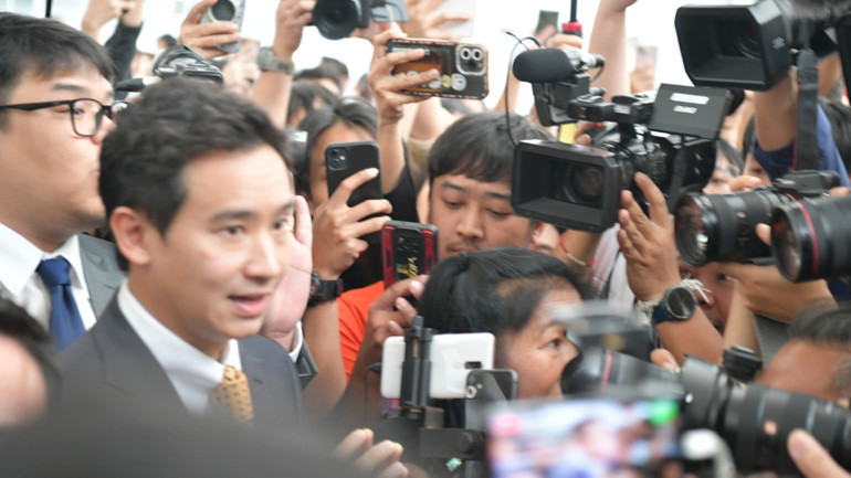 Ông Pita Limjaroenrat khẳng định sẽ làm tròn trách nhiệm của một Hạ nghị sĩ khi quay trở lại Hạ viện. (Ảnh: Xuân Sơn)