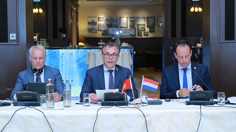 Phiên họp lần thứ 8 Ủy ban Liên Chính phủ Việt Nam-Hà Lan về thích ứng với biến đổi khí hậu và quản lý nước ảnh 3 Phiên họp lần thứ 8 Ủy ban Liên Chính phủ Việt Nam-Hà Lan về thích ứng với biến đổi khí hậu và quản lý nước ảnh 3