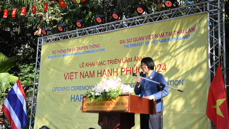 Bà Steejit Taipiboonsuk, Phó Tổng Thư ký Hạ viện Thái Lan.