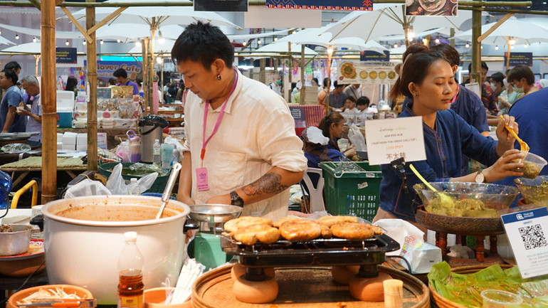 Ẩm thực được người dân Thái Lan xem là một trong những thế mạnh của đất nước để thu hút các du khách quốc tế. (Ảnh: ĐINH TRƯỜNG)