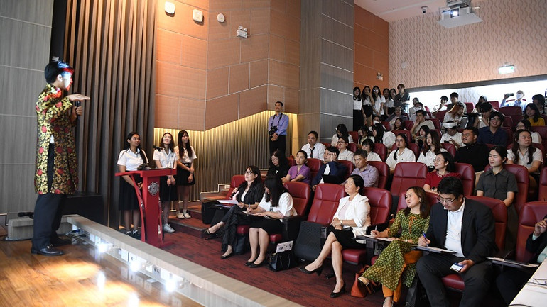 Vòng chung kết cuộc thi được tổ chức theo hình thức trực tiếp tại Đại học Srinakharinwirot. Vòng chung kết cuộc thi được tổ chức theo hình thức trực tiếp tại Đại học Srinakharinwirot.