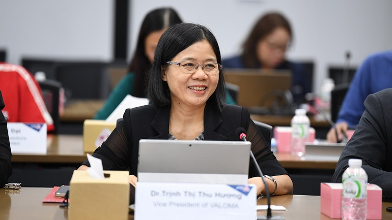 PGS, TS Trịnh Thị Thu Hương, Phó Chủ tịch VALOMA.