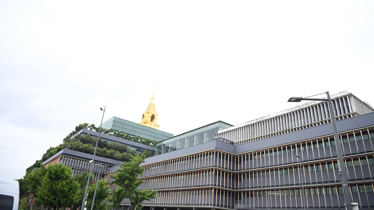 Tòa nhà Quốc hội Thái Lan. (Ảnh: XUÂN SƠN)