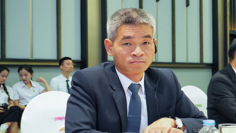 Tổng lãnh sự Việt Nam tại Khon Kaen Chu Đức Dũng tại sự kiện. Ảnh: CTV