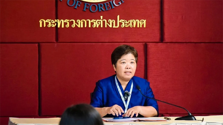 Người phát ngôn Bộ Ngoại giao Thái Lan Kanchana Patarachoke. (Ảnh: Bộ Ngoại giao Thái Lan)