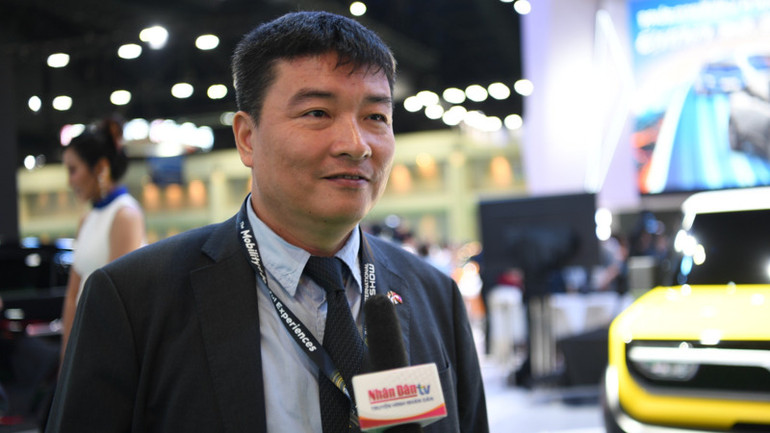 Ông Lê Hữu Phúc, Tham tán Thương mại, Thương vụ Việt Nam tại Thái Lan cho rằng, việc VinFast ra mắt tại Thái Lan cho thấy bước tiến mới của ngành công nghiệp Việt Nam.