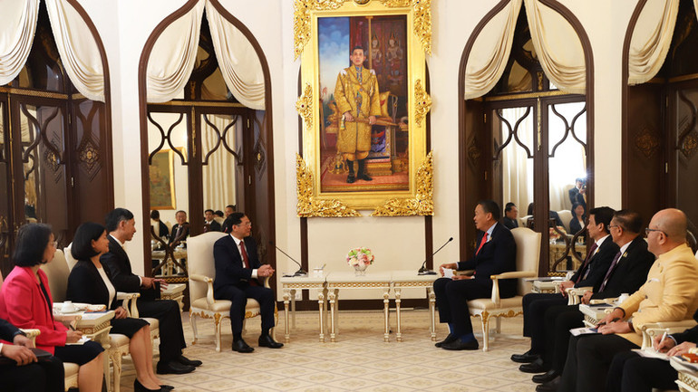 Thủ tướng Srettha Thavisin khẳng định, Thái Lan coi trọng thúc đẩy quan hệ hợp tác với Việt Nam trên tất cả các lĩnh vực.