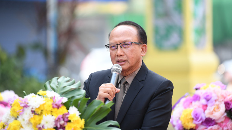 Chủ tịch Hội Người Việt Nam toàn Thái Lan Nguyễn Ngọc Thìn.