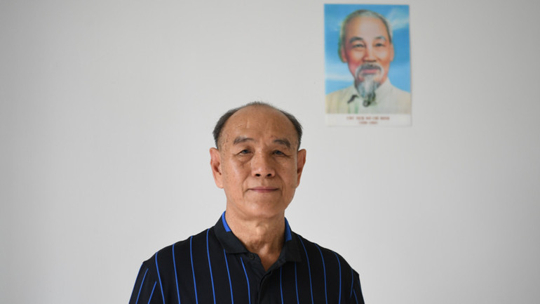 Ông Ninh Viết Thông. (Ảnh: XUÂN SƠN)