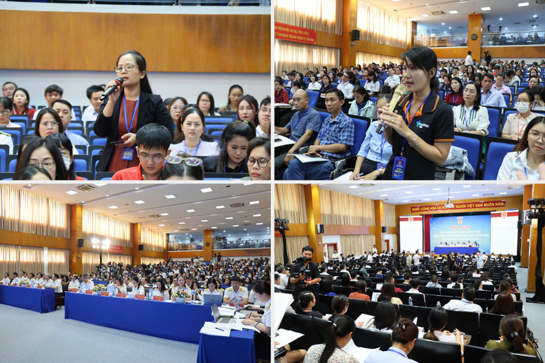 Hội nghị đối thoại sáng ngày 27/9 thu hút đông đảo các doanh nghiệp và người nộp thuế tham dự và trao đổi trực tiếp với cơ quan thuế