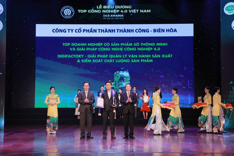 TTC AgriS được công nhận trong Top Doanh nghiệp có sản phẩm số thông minh và giải pháp Công nghệ công nghiệp 4.0 với Giải pháp DigiFactory cho Quản lý vận hành sản xuất và Kiểm soát chất lượng sản phẩm của khách hàng doanh nghiệp