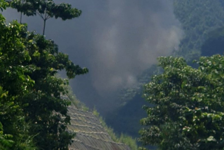 Vào lúc 12 giờ 20 phút ngày 19/10/2023, lực lượng chức năng đã hủy nổ quả bom còn sót lại sau chiến tranh, bảo đảm an toàn tuyệt đối. (Ảnh: TL)