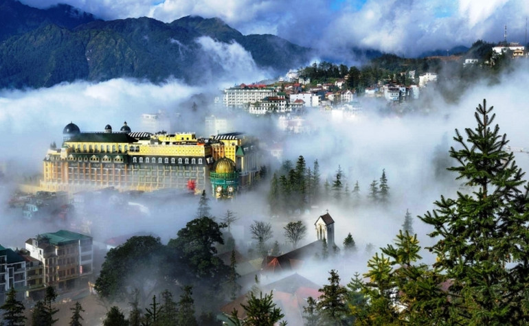 Thị xã Sa Pa hôm nay. (Ảnh: TL)