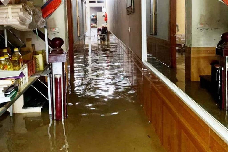 Nhà ở của người dân bị ngập úng, hư hại. (Ảnh: TL) Nhà ở của người dân bị ngập úng, hư hại. (Ảnh: TL)