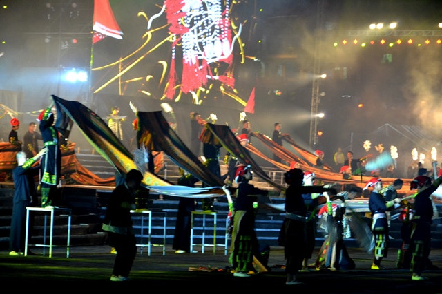 Lễ cấp sắc của đồng bào dân tộc Dao. (Ảnh: QUỐC HỒNG)