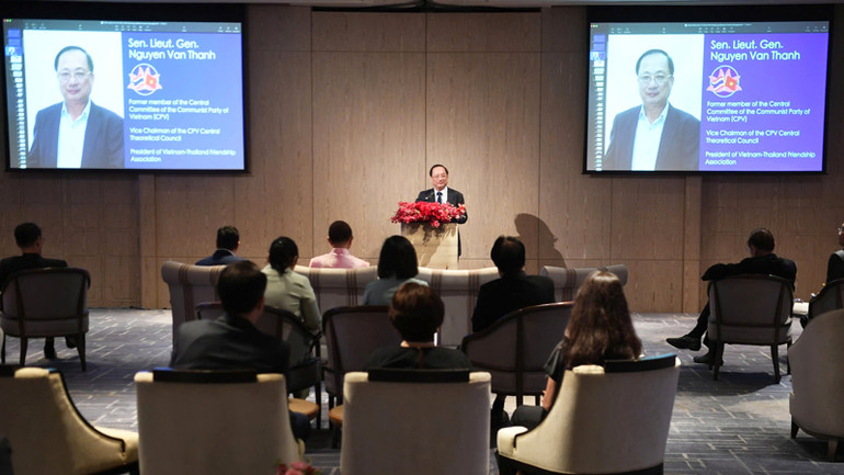 Chủ tịch Hội Hữu nghị Việt Nam-Thái Lan đánh giá cao những đóng góp tích cực của hai Hội Hữu nghị.