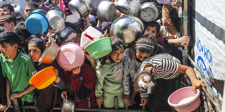 Thảm trạng trên Dải Gaza.